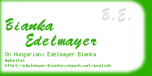 bianka edelmayer business card